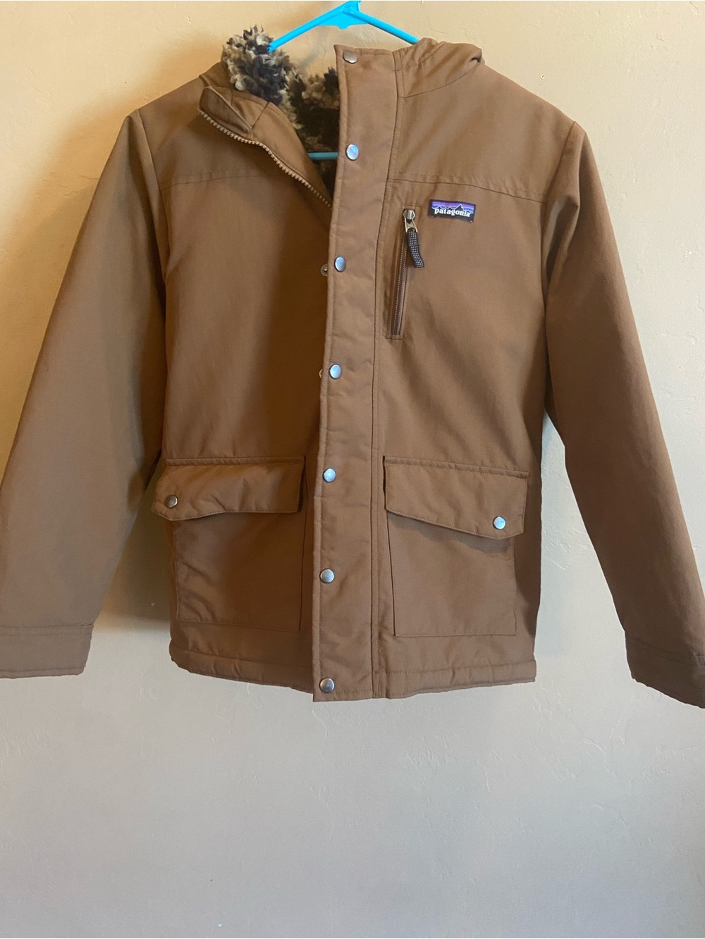 Boys' Infurno Jacket - Patagonia Worn
Wear size 12 Owl Brown - Picture 2 of 12